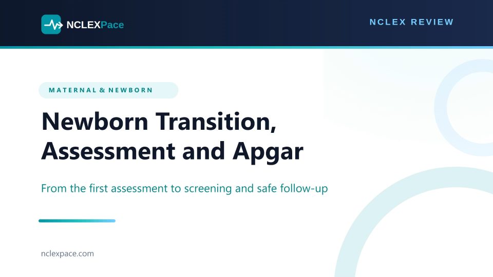 Newborn Transition, Assessment and Apgar