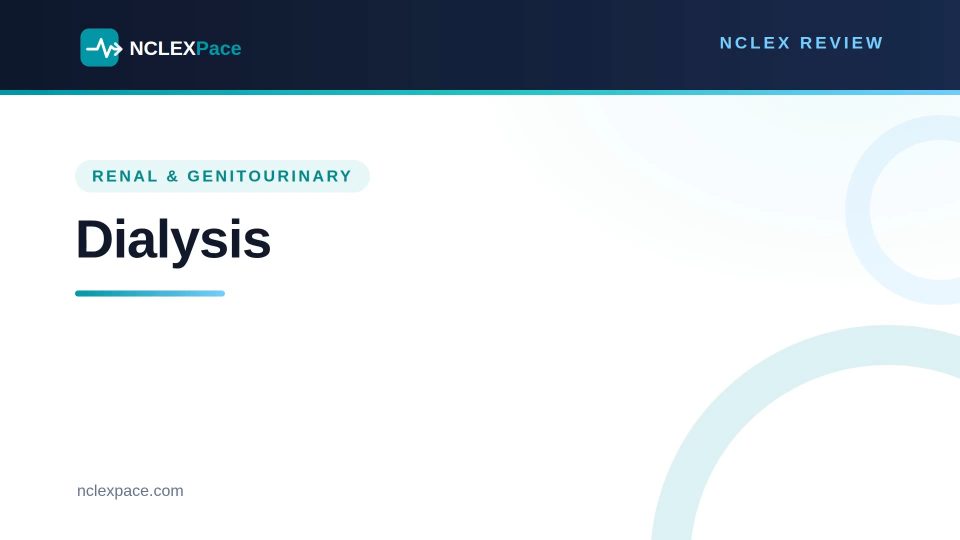 Hemodialysis and Peritoneal Dialysis