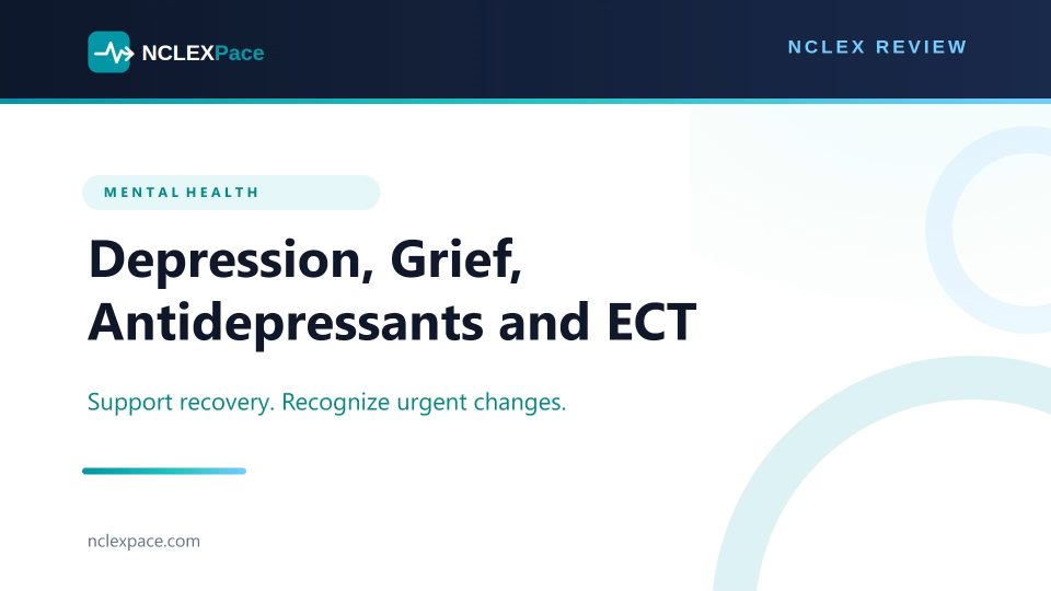 Depression, Grief, Antidepressants and ECT